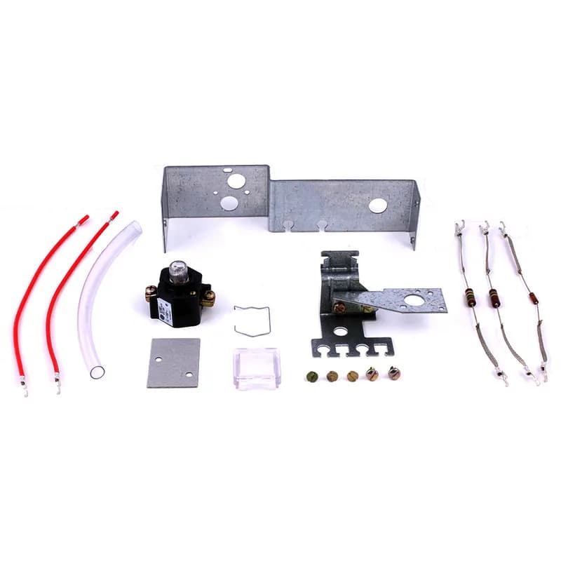 NEMA Rated Full Voltage Starters - Magnetic. Field-Installed Modification Kits. For 300-Line Starters. NEMA Sizes 00-6. Indicating Light Kits (Red). To be installed on contactor and extend through knockout in cover of CR305-306 and devices in Type 1 enclosures. Each kit has three resistors allowing light to be used withall voltages of 110 through 600. Uses NE-45 bulb. Can be used with push button or selector switch kit. 150N2373