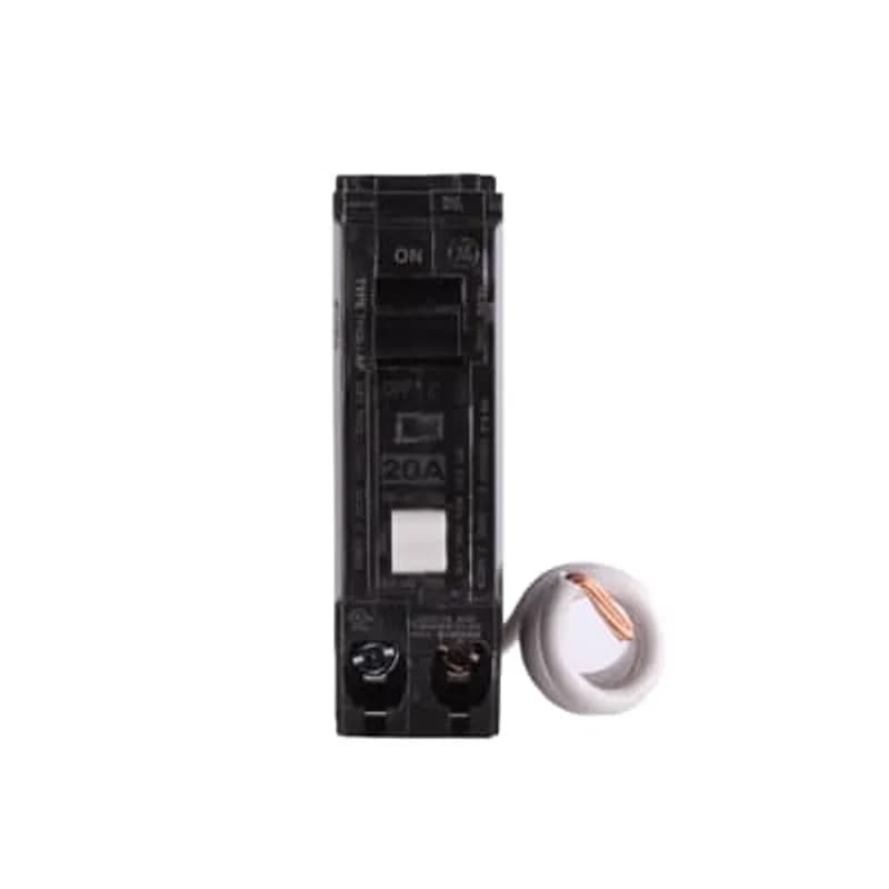 ABB - Electrification THQL1120AF2 - Arc fault breakers are designed to detect and prevent damages from arcing caused by damaged wire insulation or a frayed extension cord. All Q Line circuit breakers are one inch wide per pole, compact devices that feature: Quick-make / Quick-break mechanisms, common trip bars, and easy-to-spot trip indications to ensure safety and reliability. AF2 is a called a Combination breaker as it protects against arcs in both parallel and series and meets current NEC standards. The TQHL1115 breaker Amps has 1 pole, an ampere rating of 15 A, an interrupting rating of 10 kAIC, and a voltage rating of 120/240V.