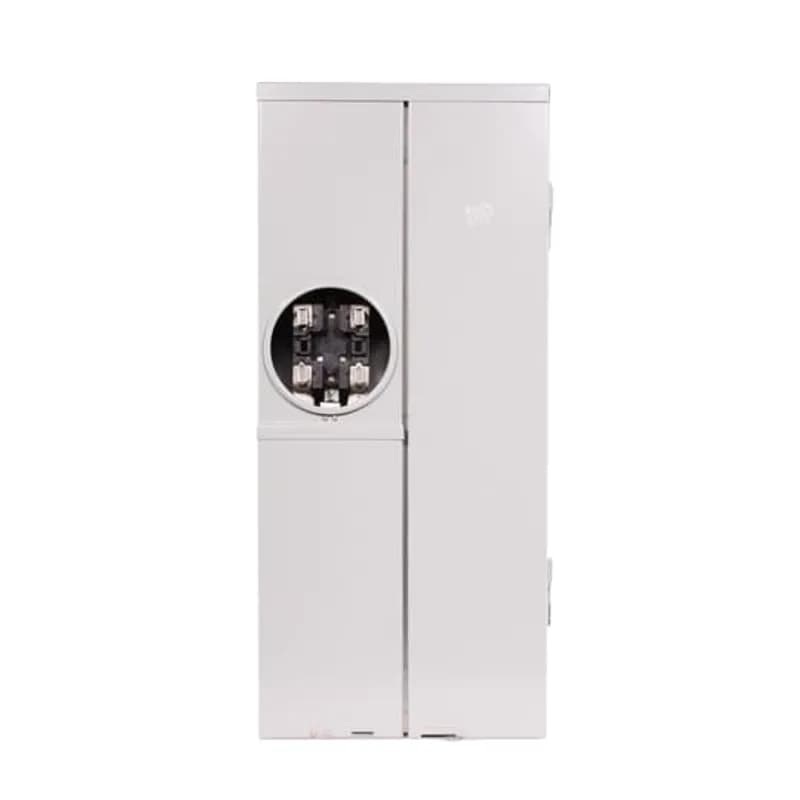 200A Meter Socket Load Center 20 Circuit Ring Type OH/UG Surface Mount