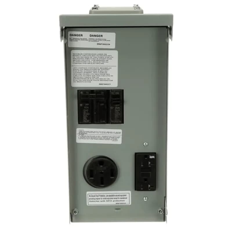 General Electrics metallic RV units are manufactured using 16-gauge, galvanized zinc-coated steel and NEMA 3R construction, which resists corrosion and fading and provides lasting service in outdoor applications. Units are available in surface mount and earth burial or pad mount posts, metered or un-metered, offering a wide range of receptacle configurations to fit your needs. 02SS4266