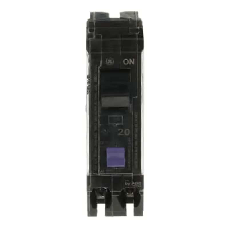 Dual Function breakers (DFCI) combine the functions of AFCI and GFCI breakers, for even more protection for your home. The THHQ1120DF breaker features DFCI technology, one pole, an ampere rating of 20 A, a 22kAIC interrupting rating, and a voltage of 120/240V.
