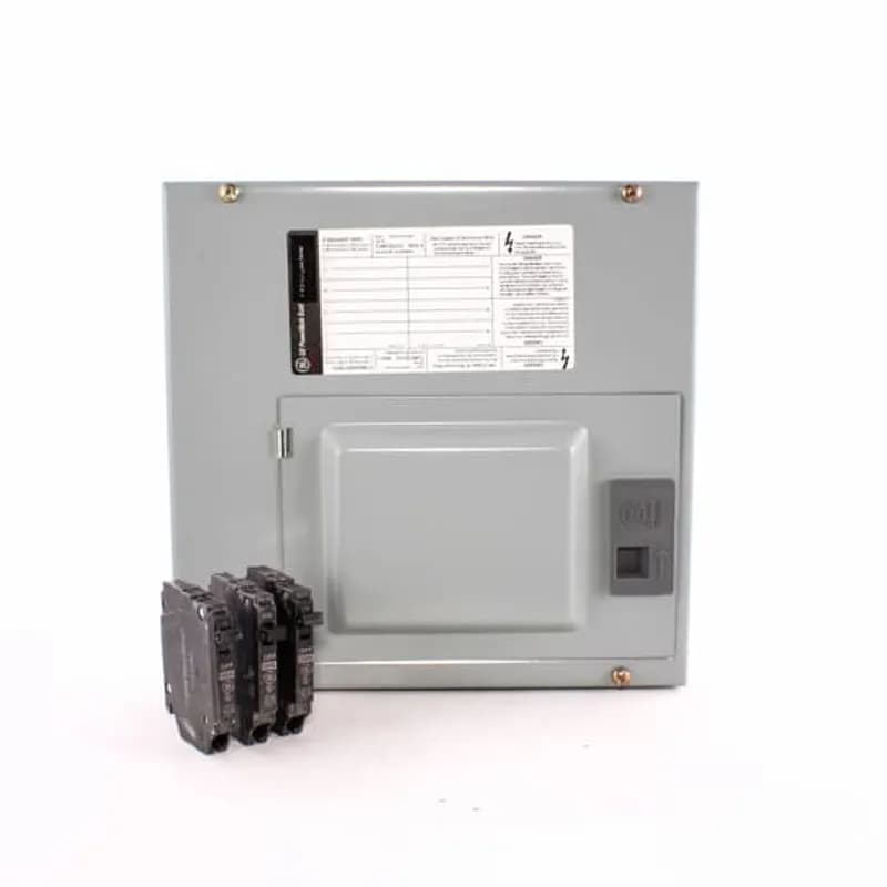 (Panelboards No. 67) 60 degree/75 degree centrigrade Conductor Rating Suitable for use as service entrance equipment when Installed in accordance with the National Electrical Code 22kAIC RMS symmetrical, Except Where Noted 6-42 circuit devices UL Listed for bottom mounted lugs by installing complete unit (box, interior and front) upside down For a listing of CSA Listed load centers, visit www.geelectrical.com Amperage 125 A