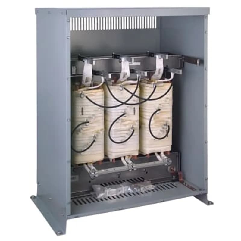 ABB Low-Voltage General Purpose Dry-Type transformers are built to last more than 20 years and are UL Listed. Our Type QL & QF transformers meet DOE 2016 efficiency standards and are UL Energy Verified as energy efficient. They are available with aluminum or copper windings and in all three temperature rise ratings. Quiet Performance-Core and coil assemblies are mounted on rubber isolation pads to reduce noise. Single-piece front/back is easily removable for installation and service. Qualified to the seismic requirements of IEEE-693-2005 and IBC-2021 and CBC 2022.