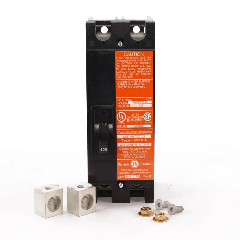 The product is Modular Metering and its description is: TMQV 2 POLE 125 AMPS 100KA 240 VAC W/HAR