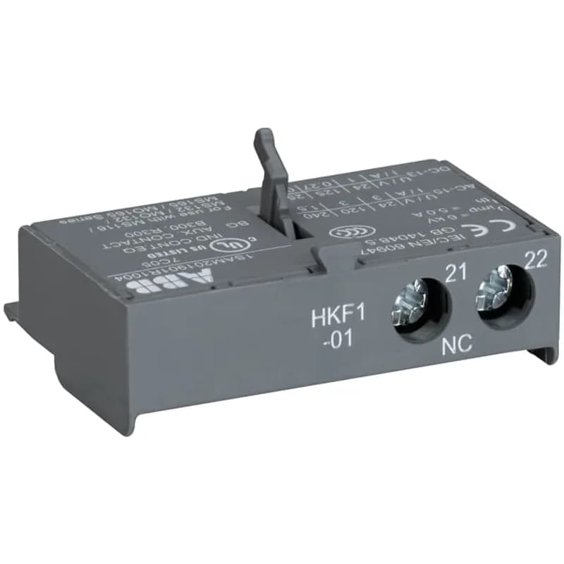 MO132/165 FRONT MOUNT AUX CONT 1NC