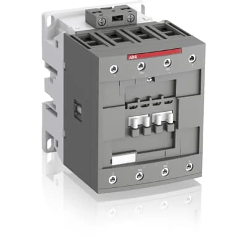 AF80 4-pole contactors are used for controlling power circuits up to 690 V AC and 440 V DC. They are mainly used for controlling non-inductive or slightly inductive loads (i.e. resistance furnaces...). AF... contactors include an electronic coil interface accepting a wide control voltage Uc min. ... Uc max. Only four coils cover control voltages between 24...500 V 50/60 Hz or 20...500 V DC. AF contactors can manage large control voltage variations. One coil can be used for different control voltages used worldwide without any coil change. AF contactors have built-in surge protection and do not require additional surge suppressors. The AF... series 4-pole contactors are of the block type design. - Main poles and auxiliary contact blocks: 2 N.O. + 2 N.C. main poles, front and side-mounted add-on auxiliary contact blocks (mechanically-linked auxiliary contacts compliant with Annex L of IEC 60947-5-1. N.C. mirror contacts compliant with Annex F of IEC 60947-4-1) - Control circuit: AC or DC operated - Accessories: a wide range of accessories is available.
