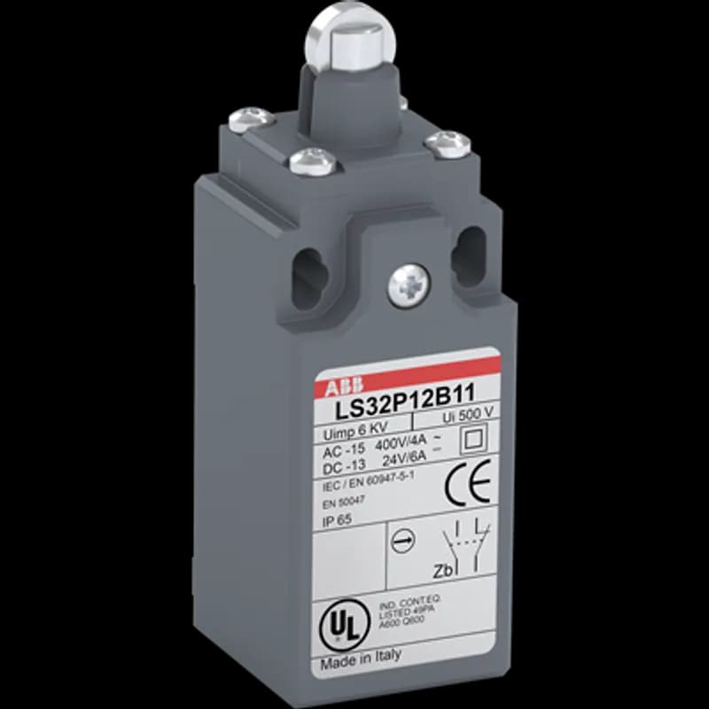 ABB - Electrification LS35P12B11 - LMT SW 30MM STEEL BALL PLUNGR SNP