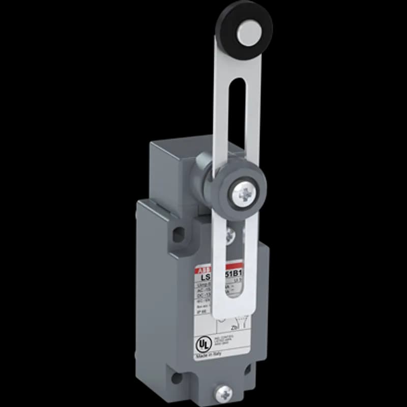 ABB - Electrification LS45M51B11 - LMT SW 40MM ADJ 22MM POLY RLR