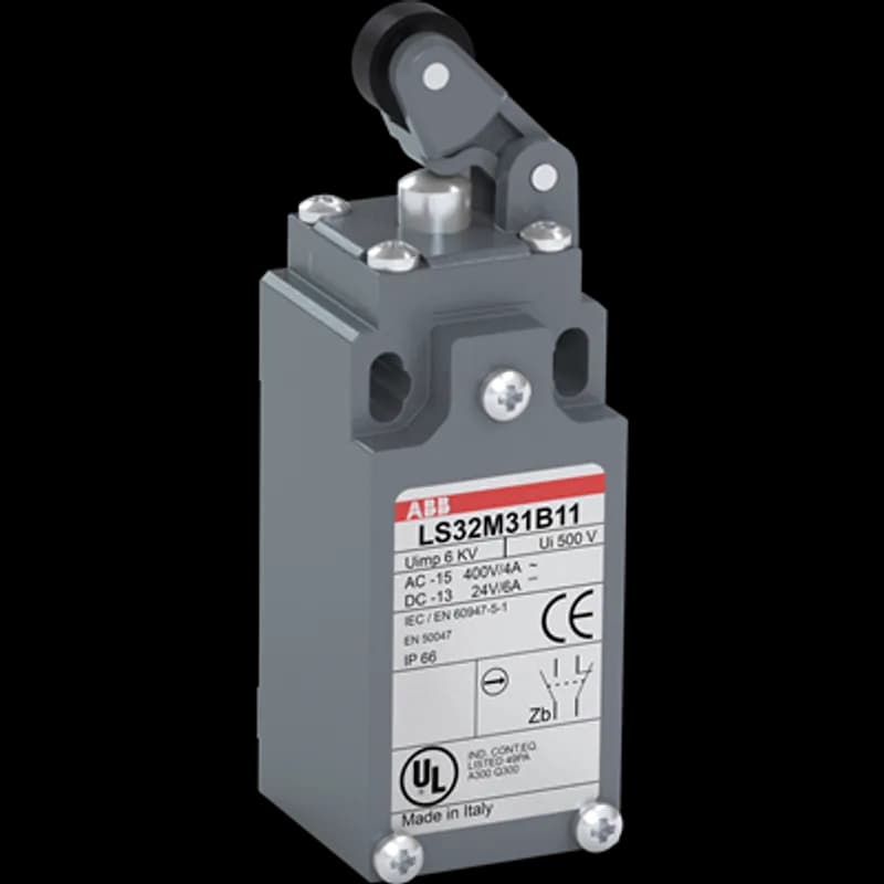 LMT SW 30MM PLSTC RLLR LVR PLN