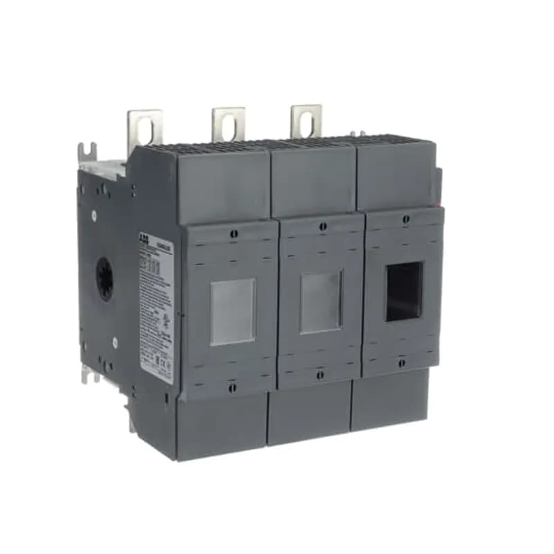 ABB - Electrification OS400J30 - Switch Fuses,Front Operated,3-pole,30 (Right Side),Class J,400 A,Handle and shaft not included,