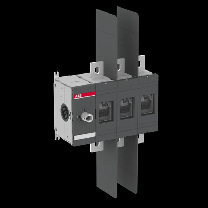 3-pole, front operated, base mounted non-fusible diconnect switch, handle and shaft are not included, terminal bolt kit included