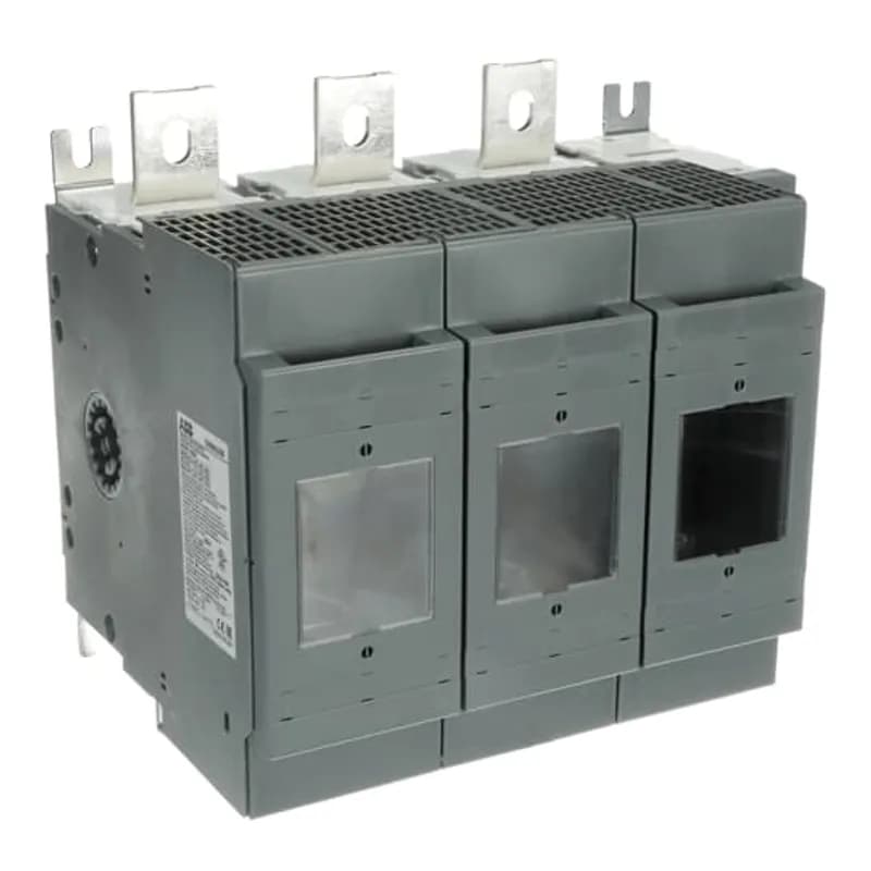 Switch Fuses,Front Operated,3-pole,30 (Right Side),Class J,600 A,Handle and shaft not included,