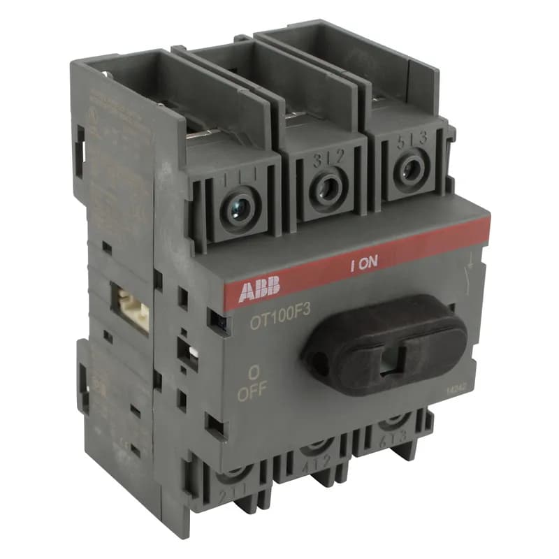 ABB - Electrification OT100F3/B25 - 3P SW NF 100A BULK PACK 25