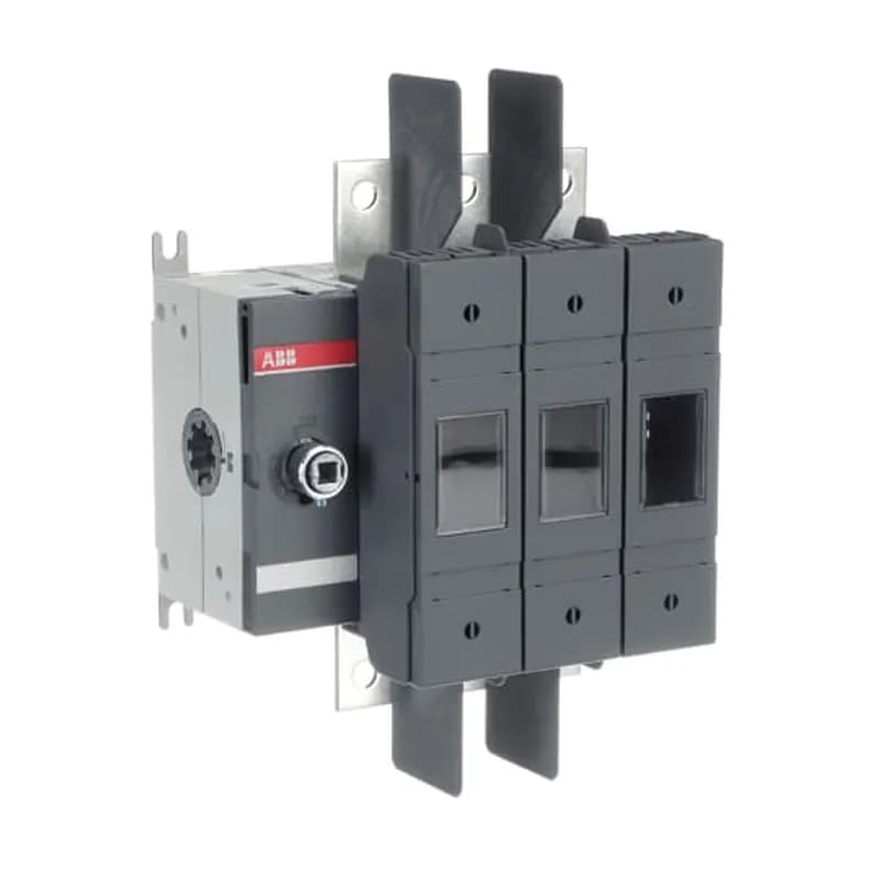 ABB - Electrification OS100GJ03 - Switch Fuses,Front Operated,3-pole,03 (Left Side),Class J,100 A,Handle and shaft not included,