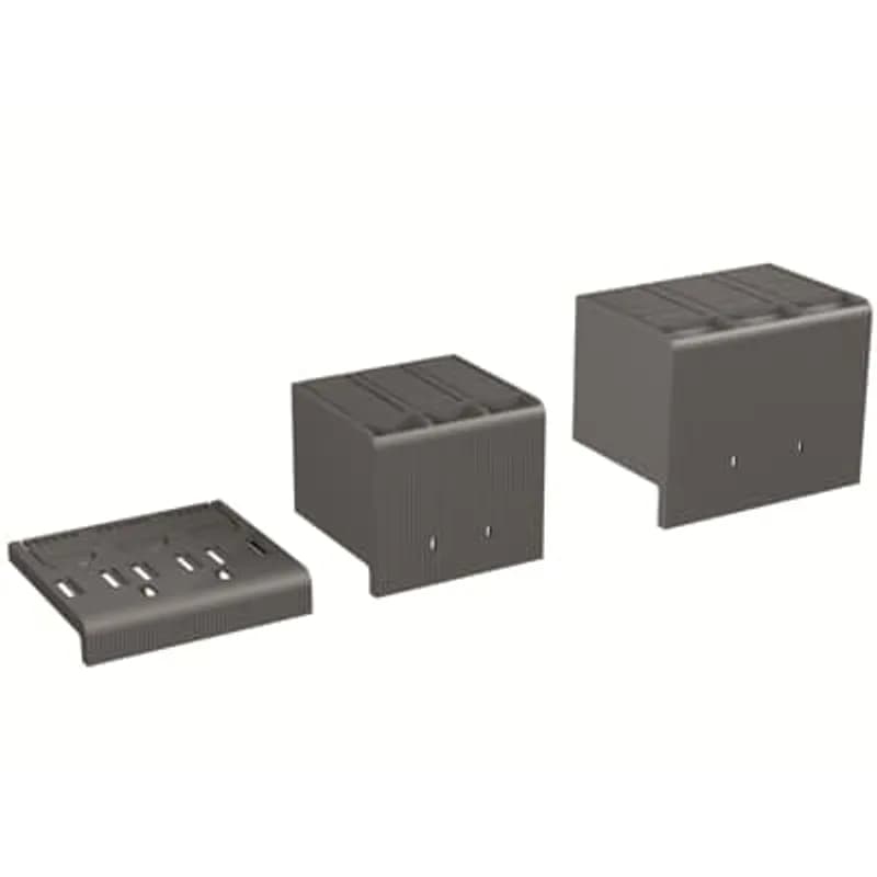 ABB - Electrification KXT4HTC-3 - HIGH TERMINAL-COVERS THREE-POLE 2pcs XT4