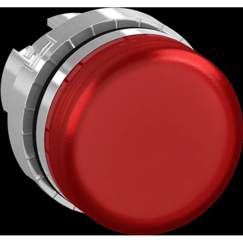 PILOT LIGHT;SATIN CHR;DIFF-RED