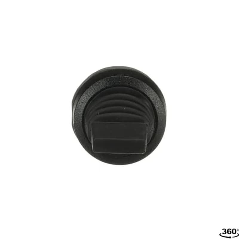 ABB - Electrification MTS2-10B - Modular Toggle Switch - 3-Pos Momentary, spring return to center - Toggle - Black - Non-illuminated - Black plastic - No contact block