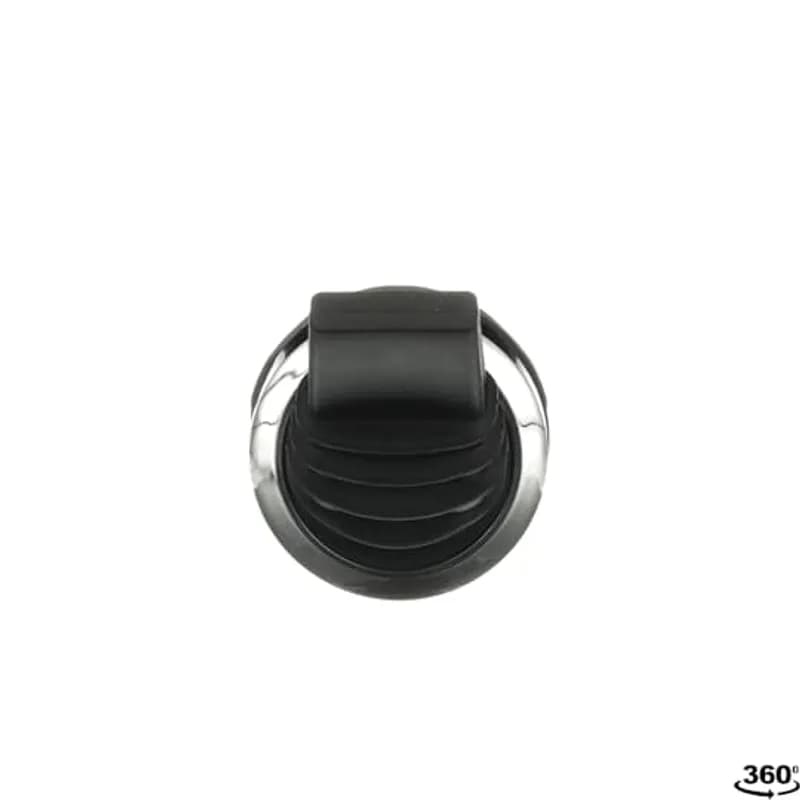 ABB - Electrification MTS1-30B - Modular Toggle Switch - 2-Pos Maintained - Toggle - Black - Non-illuminated - Chrome metal - No contact block