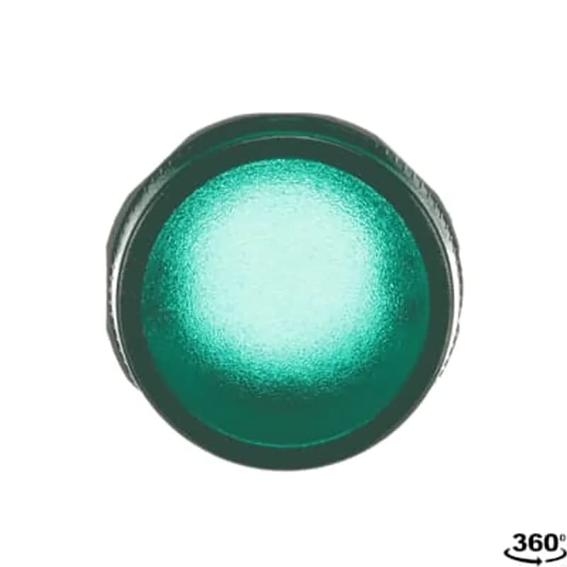Modular Pilot Light - Pilot light head - Green - Illuminated