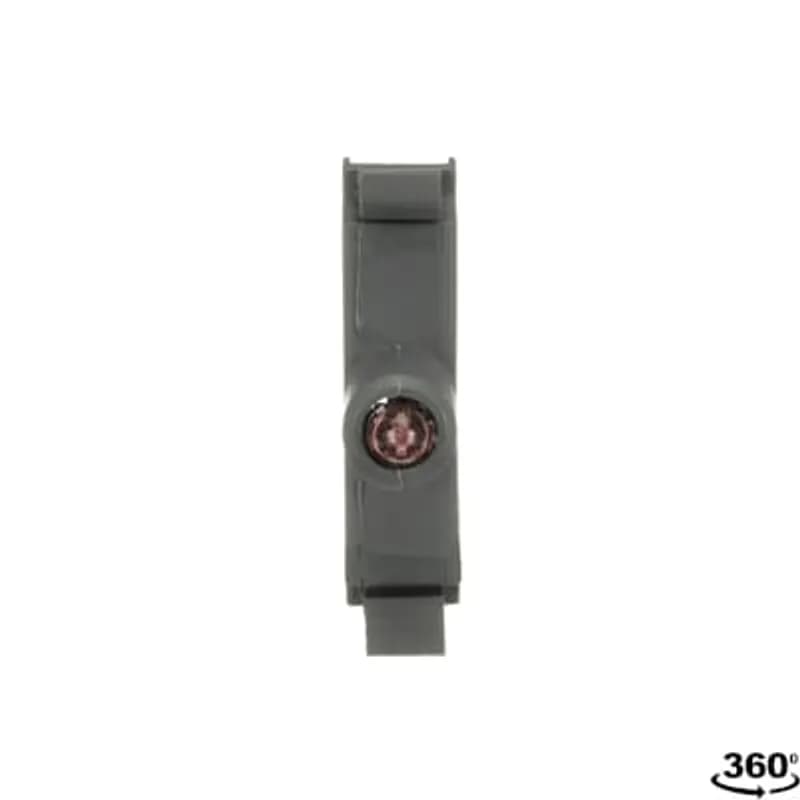 Modular LED block - 24V AC / DC, integrated LED - Red - Illuminated
