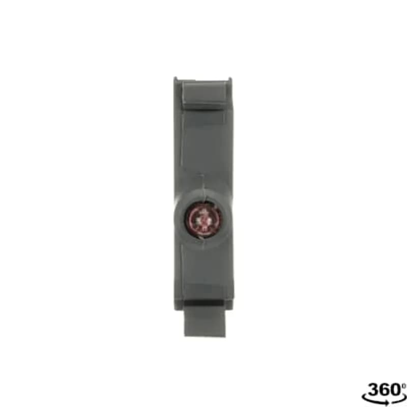Modular LED block - 230 V AC, integrated LED - Red - Illuminated