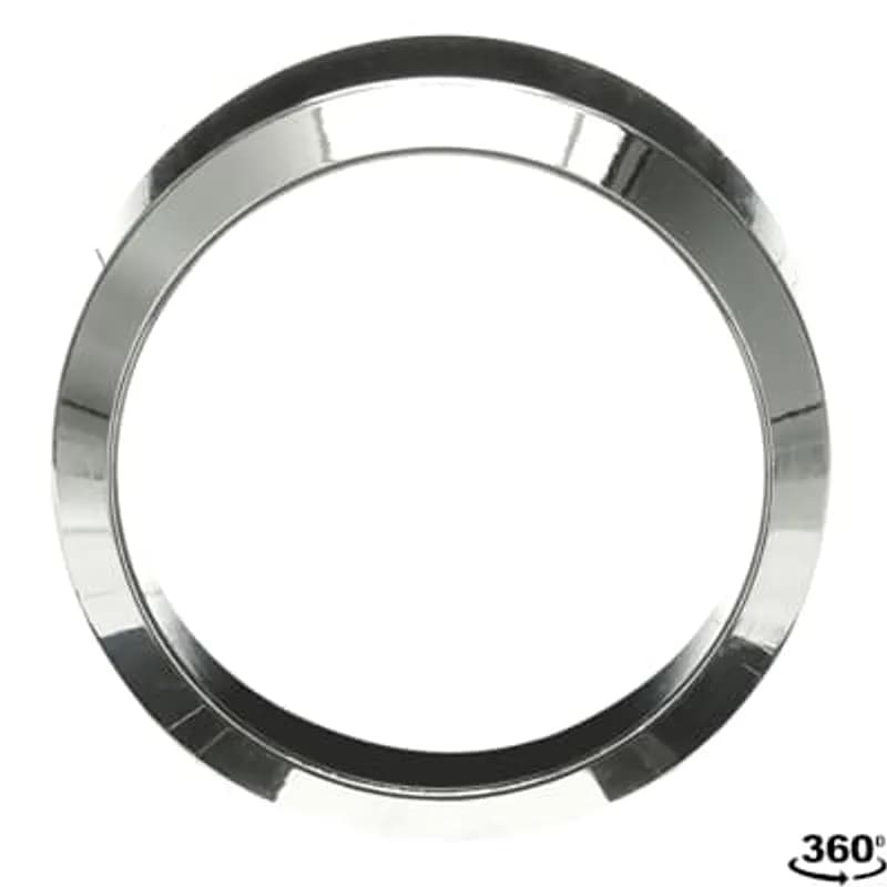 Bezel - For Pushbutton - Chrome metal