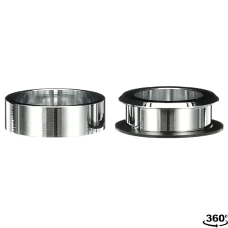 30mm Chrome Metal Adaptor for Flush mounted pushbutton