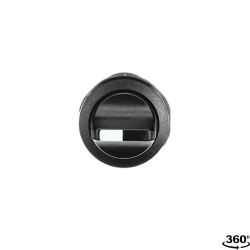 ABB - Electrification C3SS2-10B-20 - Compact Selector Switch - 3-pos Return to B - Short handle - Black - Non-illuminated - Black plastic - 2NO
