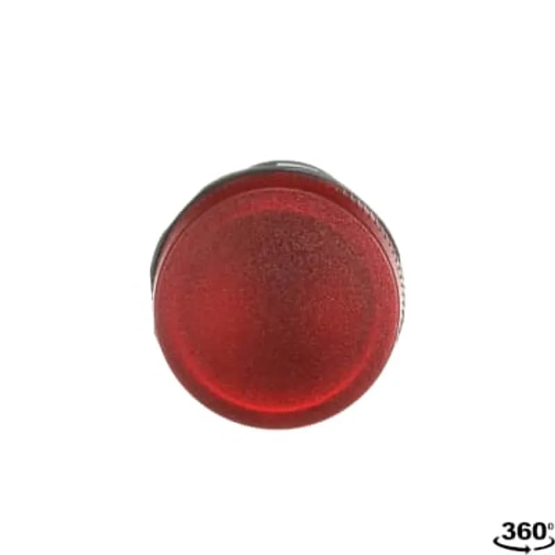 Compact Pilot Light - Pilot light head - Red - Illuminated - Lamptype: Ba9s
