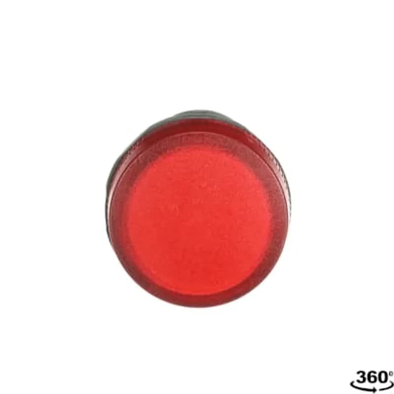 Compact Pilot Light - Pilot light head - Red - Illuminated - Lamptype: LED 12V DC