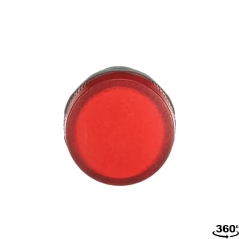 Compact Pilot Light - Pilot light head - Red - Illuminated - Lamptype: LED 110-130V AC