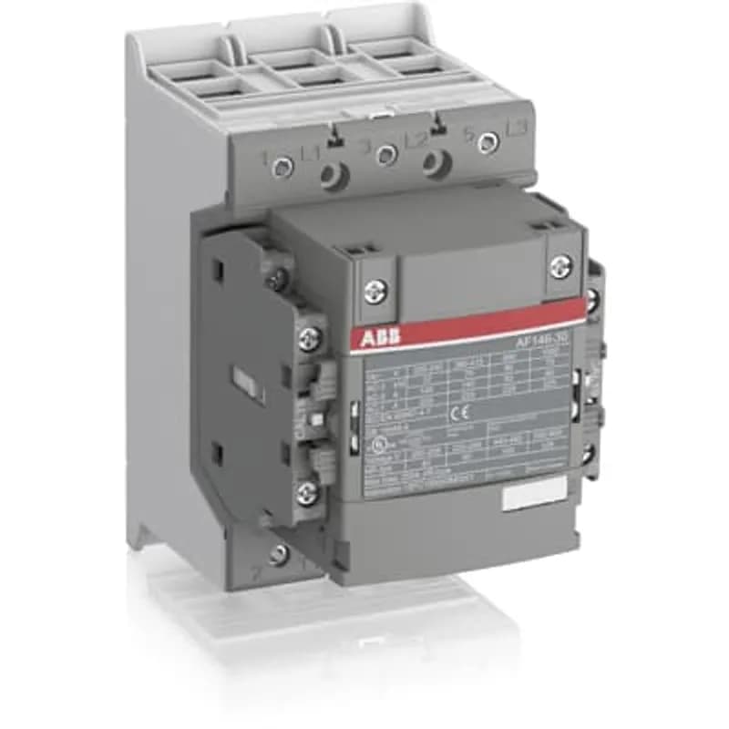 ABB - Electrification AF146-30-22-14 - A 3-phase Contactor suitable for various applications such as Motor starting, Isolation, By-pass and Distribution application up to max 1000 V. Operated with wide control voltage range 250-500 V, 50/60 Hz and DC
