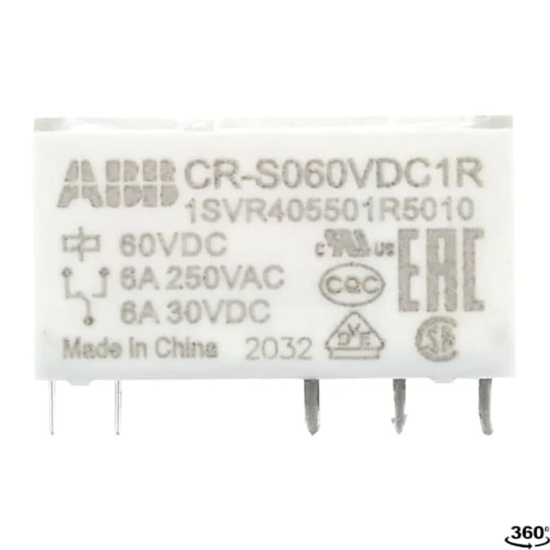 ABB - Electrification 1SVR405501R5010 - CR-S060VDC1R INTERFACE RELAY
