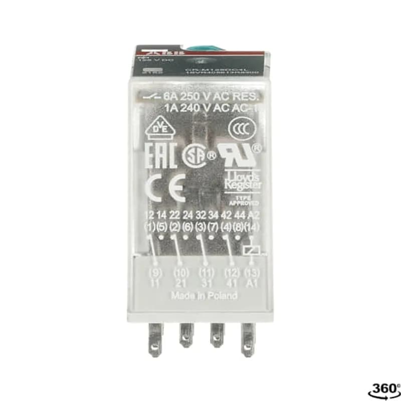 CR-M125DC4L PLUGGABLE RELAY