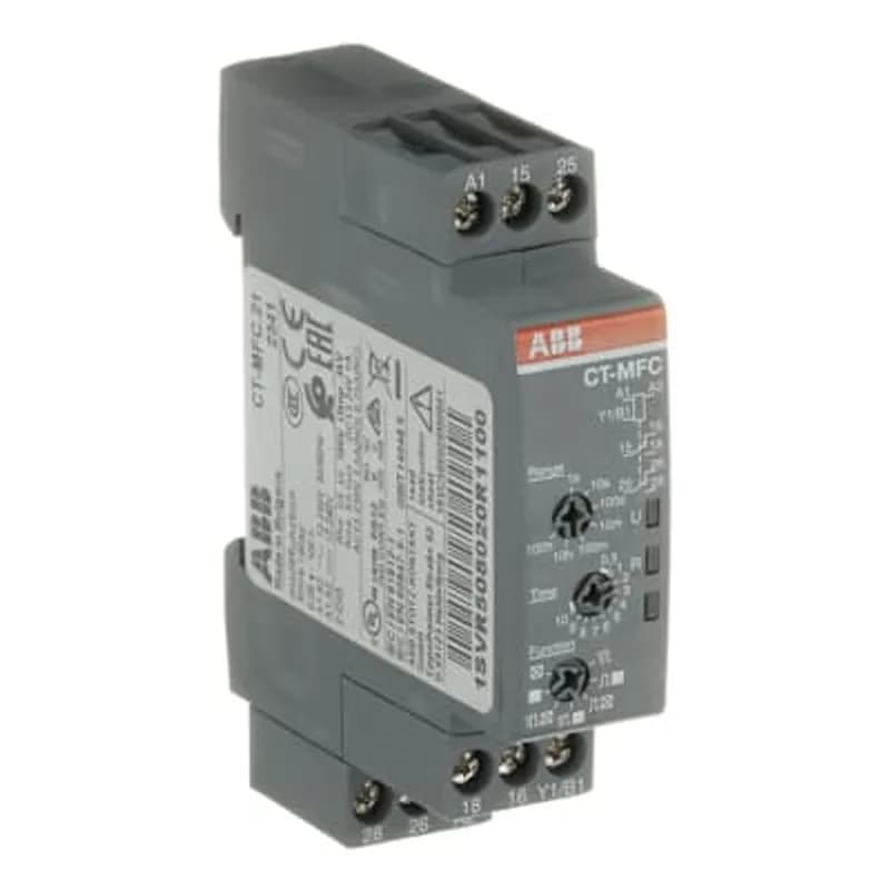 CT-MFC.21 Time relay, multifunctional 2c/o, 12-240VAC/DC
