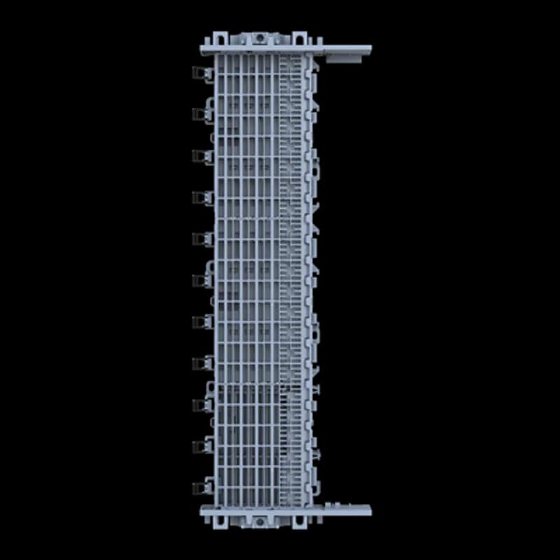 Starter pack Touch proof with 22 Modules L1,L2,L3 Pluggable socket system SMISSLINE TP is completely fingersafe (IP2XB) together with the socket end piece