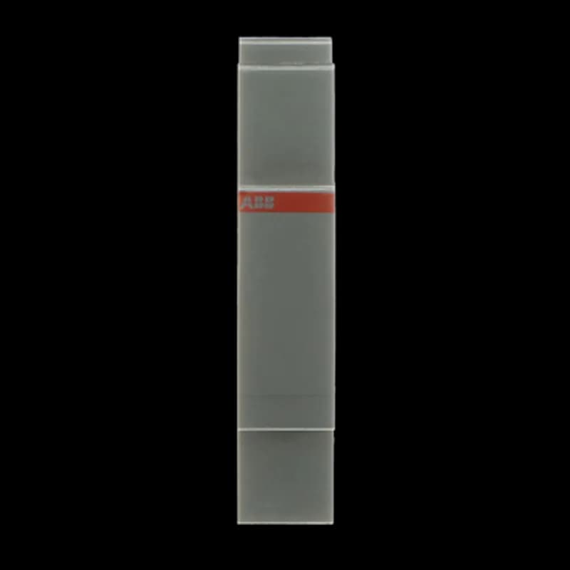 The ZLS938 is a Busbar insulator dark grey, 20 for isolation and spacing of separate busbar sections, 18 mm