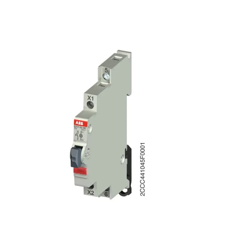 E217 LED PB 1NO 16A RED 250VAC