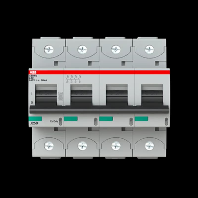 S804U-Z40 4 Pole Z Characteristic 40A 50kA 240/415VAC High Performance Circuit Breaker HPCB