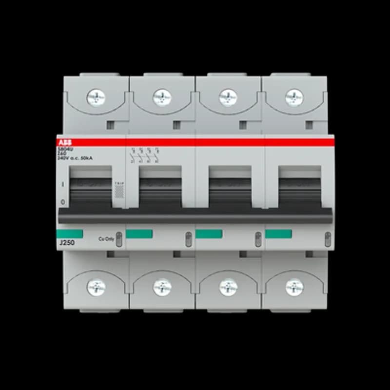 S804U-Z60 4 Pole Z Characteristic 60A 50kA 240/415VAC High Performance Circuit Breaker HPCB