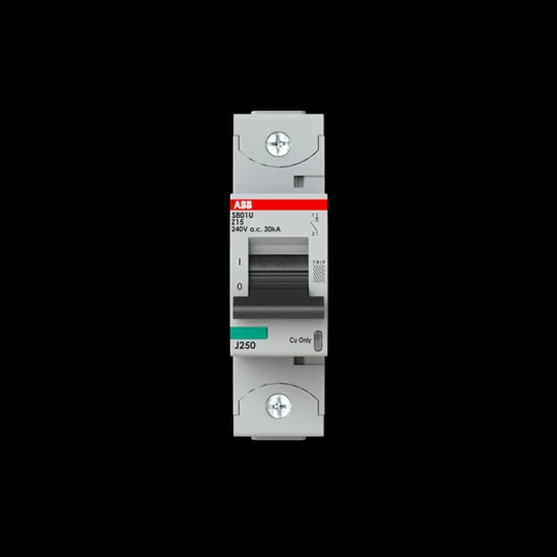 S801U-Z15 1 Pole Z Characteristic 15A 30kA 240/415VAC High Performance Circuit Breaker HPCB