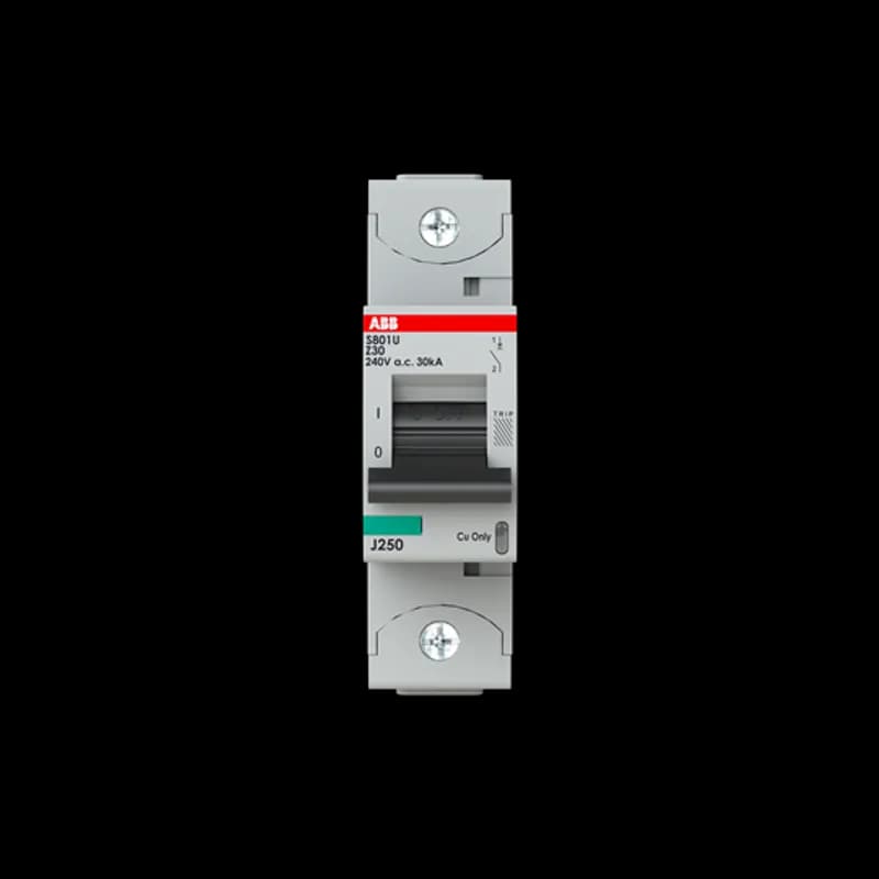 S801U-Z30 1 Pole Z Characteristic 30A 30kA 240/415VAC High Performance Circuit Breaker HPCB