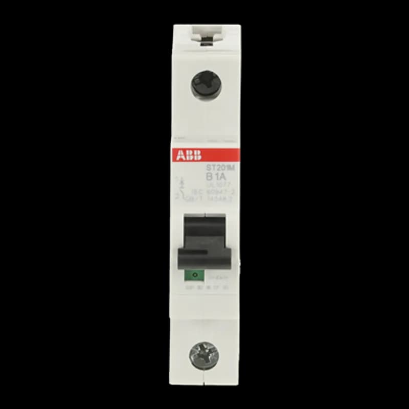 ST201M-B1 Miniature Circuit Breaker ST201M-B1 Miniature Circuit Breaker B-Char., 10kA, 1A, 1P