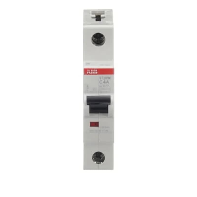 ST201M-C4 Miniature Circuit Breaker ST201M-C4 Miniature Circuit Breaker C-Char., 10kA, 4A, 1P