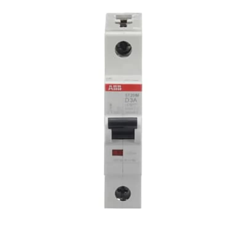 ST201M-D3 Miniature Circuit Breaker ST201M-D3 Miniature Circuit Breaker D-Char., 10kA, 3A, 1P