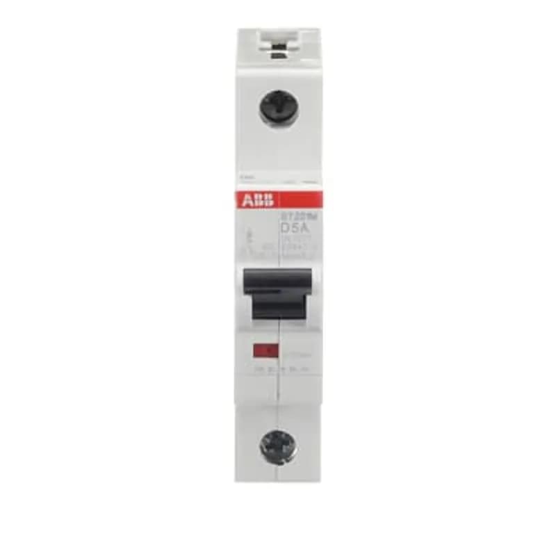 ST201M-D5 Miniature Circuit Breaker ST201M-D5 Miniature Circuit Breaker D-Char., 10kA, 5A, 1P