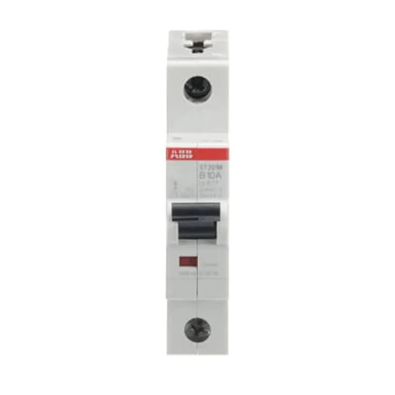 ST201M-B10 Miniature Circuit Breaker ST201M-B10 Miniature Circuit Breaker B-Char., 10kA, 10A, 1P