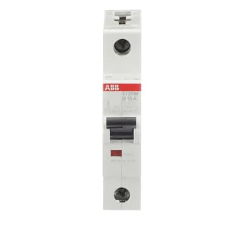 ST201M-B15 Miniature Circuit Breaker ST201M-B15 Miniature Circuit Breaker B-Char., 10kA, 15A, 1P