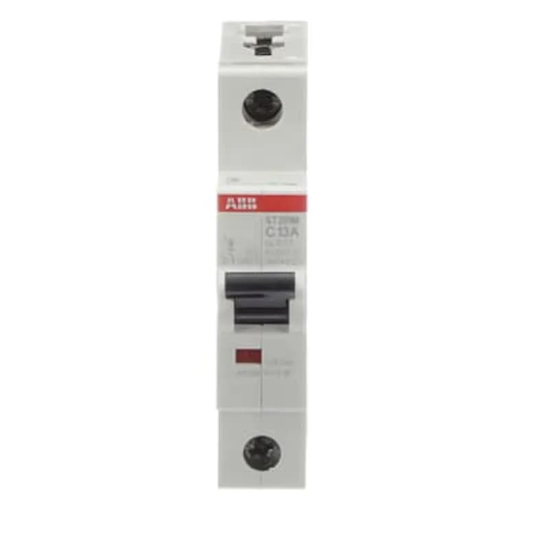 ST201M-C13 Miniature Circuit Breaker ST201M-C13 Miniature Circuit Breaker C-Char., 10kA, 13A, 1P