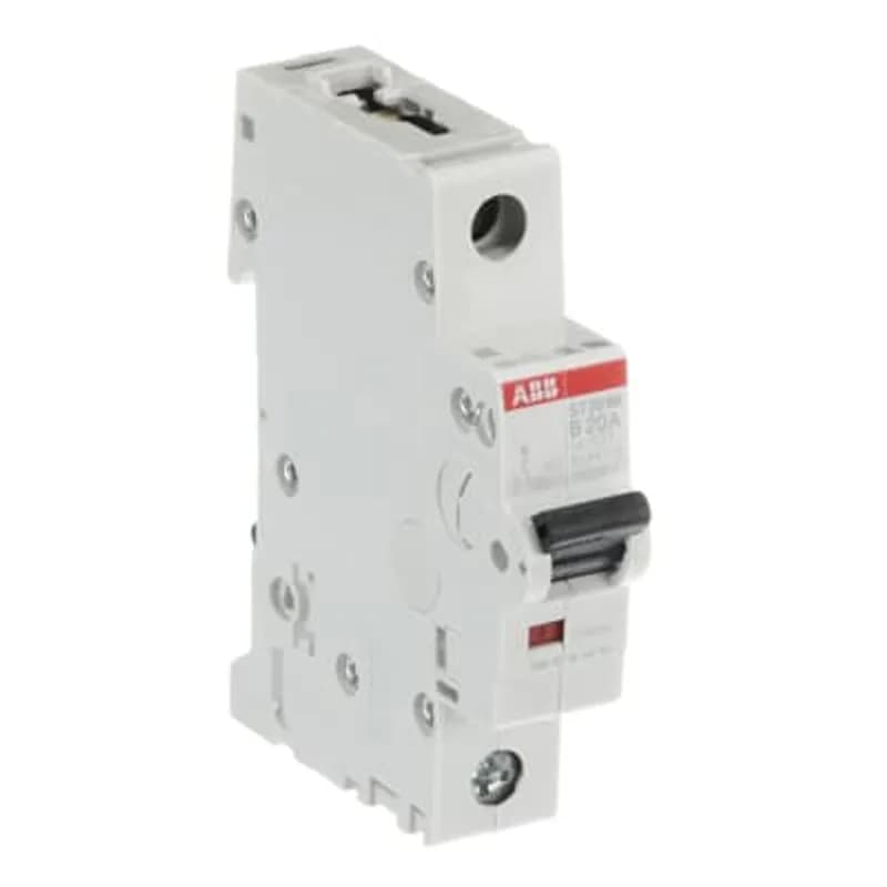 ST201M-B20 Miniature Circuit Breaker ST201M-B20 Miniature Circuit Breaker B-Char., 10kA, 20A, 1P